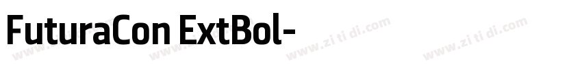 FuturaCon ExtBol字体转换 FuturaCon ExtBol字体转换